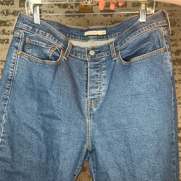 Levi’s | women Wedge skinny button fly denim jeans plus - Picture 1 of 11